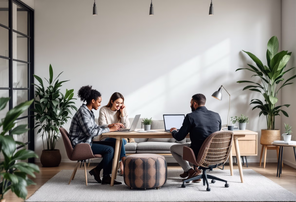 image of brainstorming session