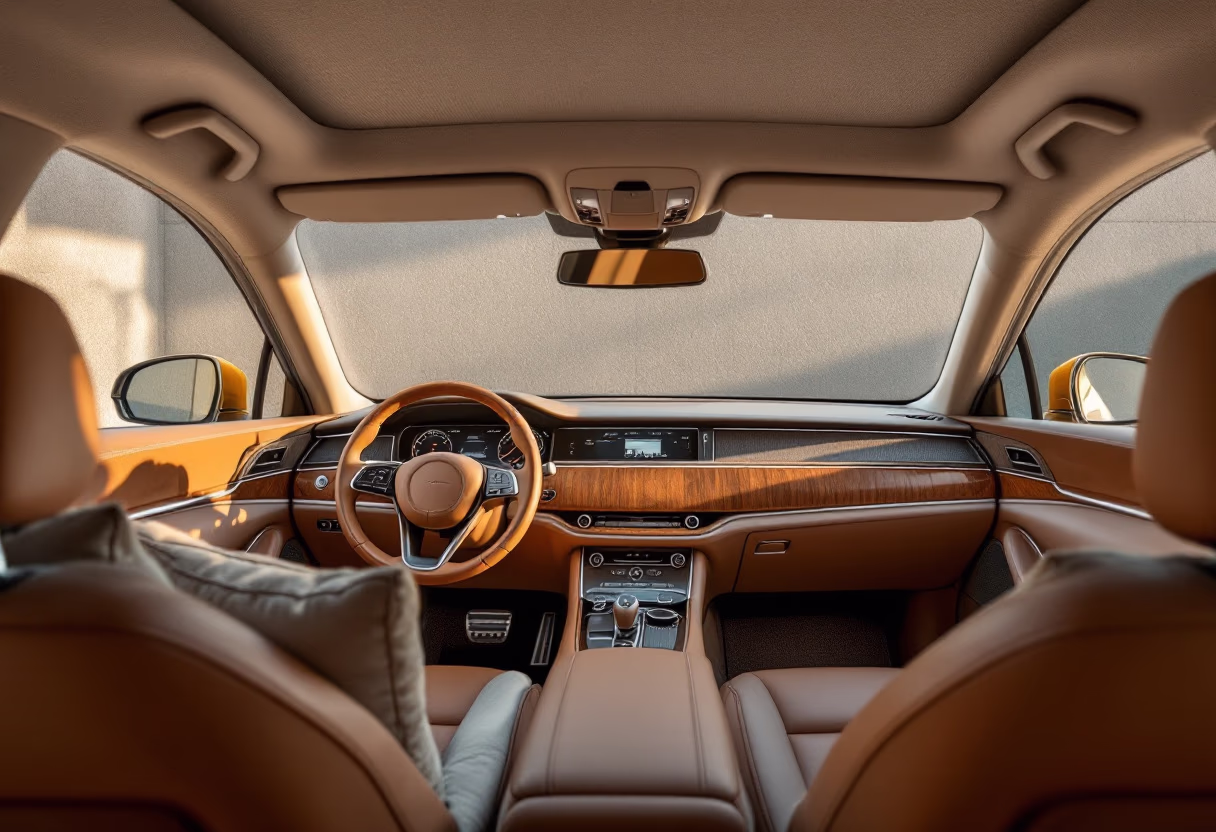 image of vehicle interior